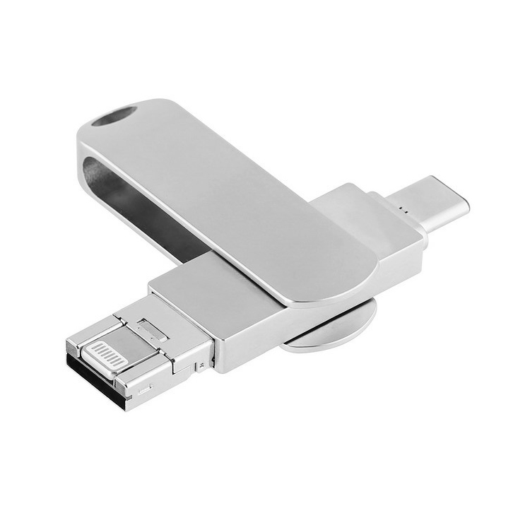 4 in 1 Swivel Twist OTG USB Disk